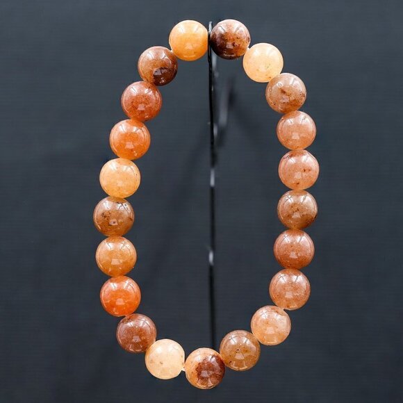 Aventurine Gemstone Bracelet Handcrafted - Picture 5 of 5